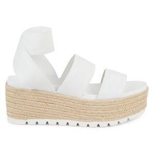 J/Slides Quartz Elastic Platform Sandals